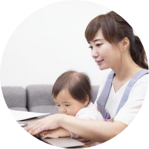 いづみや宅配クリーニング お客様のお顔写真